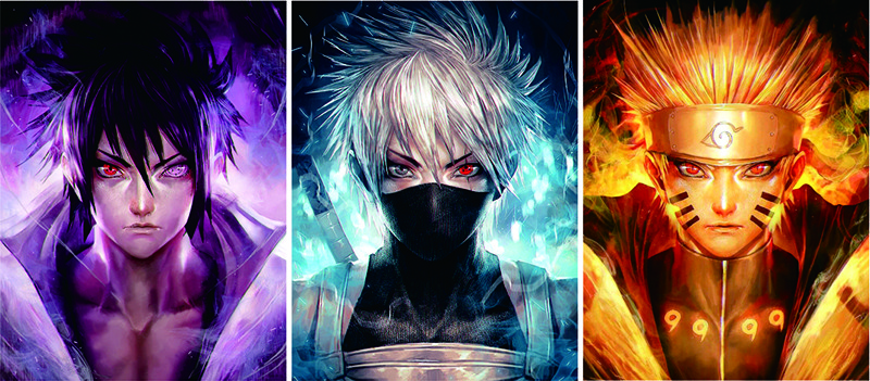 Multiple Deep 3D Anime Poster / Flip Lenticular Anime Poster Printing