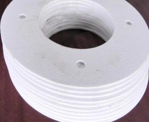 China Ceramic Fibre Paper Bio Soluble Heat Resistance Fiber Gasket 1430C Ceramic Fiber Gasket Thermal Insulation Materials wholesale