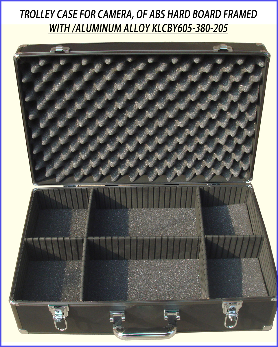 Aluminum Aluminum Camera Hard Case On Wheels Custom Color For Professionals