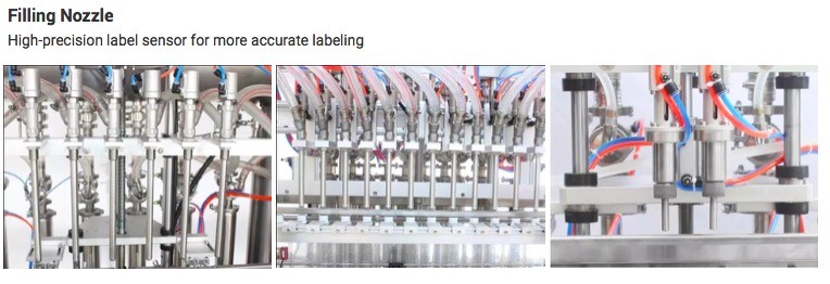 Automatic Filling Packing Machine for Paste Jelly Cosmetic Peanut Butter Liquid Soap