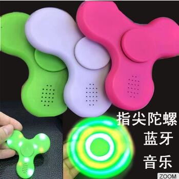 2017 new hot bluetooth speaker high speed BT 4.0 bluetooth finger spinner fidget spinner for travel people 1113