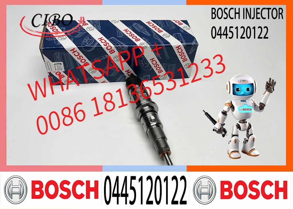 Diesel Engine Spare Parts Common Rail Injector 0445120122 0 445 120 122
