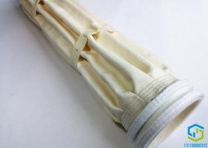 China Pleated 120mm Acrylic Filter Bag For Dust Collectors wholesale