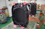 Aluminum Vacuum Brazed combined oil cooler radiator for construction machinery