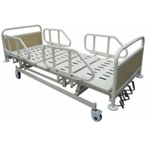 China Hospital Manual Bed For Patient 5 Function Steel Frame Height Adjustment 460-750mm wholesale