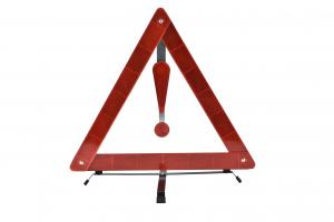 China 337g Gross Weight Car Breakdown Warning Triangle Vehicle Warning Triangle wholesale