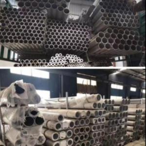 China 6061 6063 Aluminum Alloy Tube Extruded Round / Rectangular 610mm wholesale