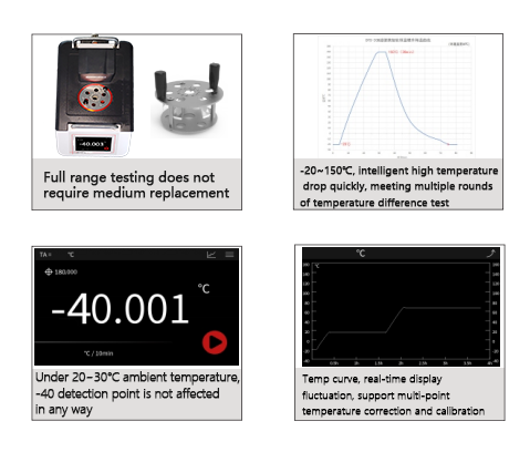 Touch Control PID Self-Controlled Micro Temperature Calibration Wet Bath -40-180 deg C