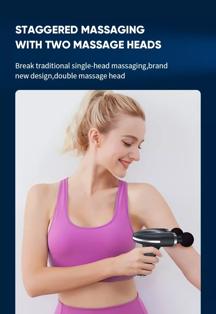 Muscle Massage Gun Deep Tissue Percussion Muscle Massager Gun for Athletes Pain Relief Therapy and Relaxation