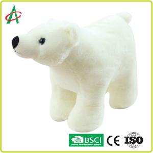 China 12 inches Cuddle Stuffed Toys , SNAS Polar Bear Stuffed Animal wholesale