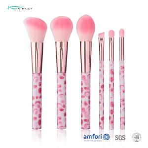 China Poly Bag OEM 6PCS Contour Basic Makeup Brush Set wholesale
