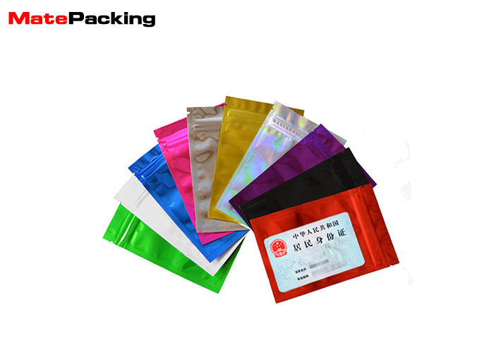 Gravure Printing Plastic Tobacco Pouch Food Grade Ink Bag For Weed Food Packaging