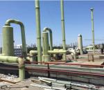 Waste Flue Gas Desulfurization Scrubber / Gas Cleaner Industrial Fiberglass GRP