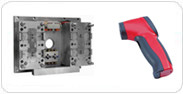 ABS/PC Custom Injection Molded Plastic Parts IP54 Handle Products Plastic Shell