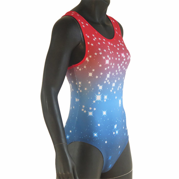 Durable Women'S Cool Gymnastics Leotards / Gymnastics Practice Leotards Multi Colors
