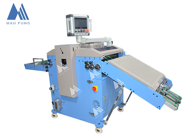 China Fully Auto Notebook Punching Perforating Machine For Spiral Wire Double Wire Notebooks Binding MF-PBM350