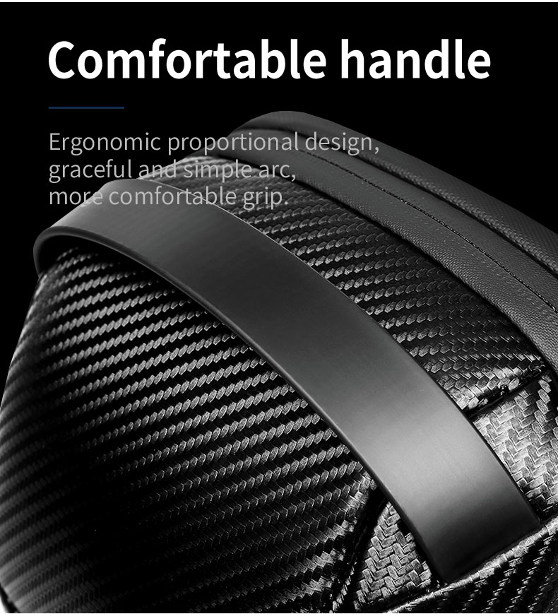 Factory wholesale anti theft waterproof custom men fashion shoulder chest crossbody sling bag for men