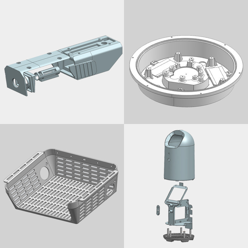 Precision Injection Molding Of ABS Plastic Shell 50K Life