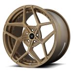 5x105 5x108 1-Pc 18 19 Inch Forged Alloy Wheels Bronze Fashion For BMW Custom