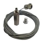 Cable Suspension Assembly Hanging Steel Wire Rope Stopper Ceiling Attachment For