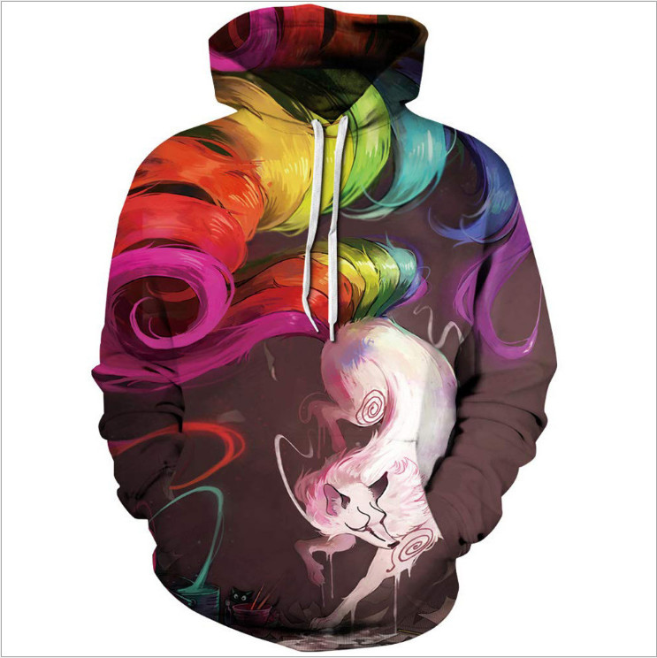 Breathable Adults Oversized Cotton Sweatshirt , Embroidery Logo Hoodies