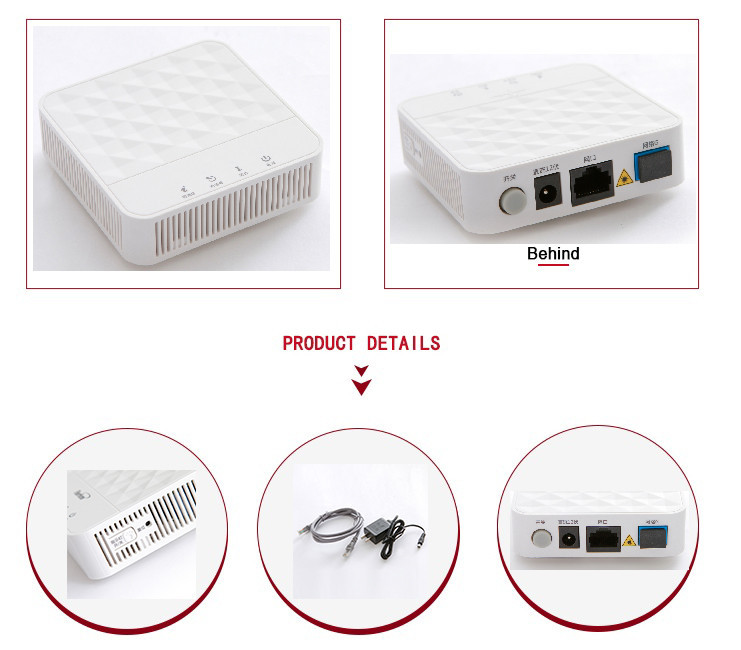 Ftth Modem Fiber Wireless Onu Network Device AN5506-01A Single Port Gpon Ont