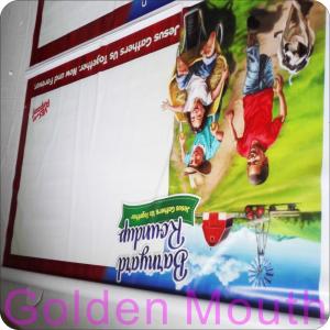 China Large Screen Print PVC Blockout Banner wholesale