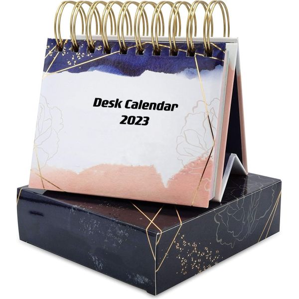 Hot Selling Custom Logo Printing Calendar Desk Daily Monthly Calendar 2026
