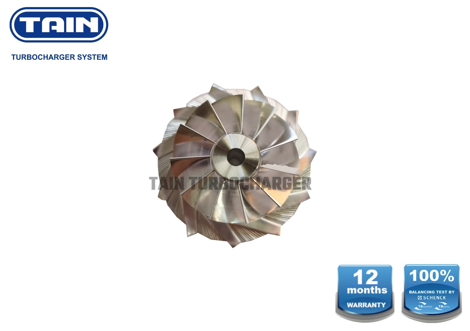 TD04 HX27 Billet Turbo Compressor Wheel Upgrade 38.8mm For CDC / / Komatsu / TML