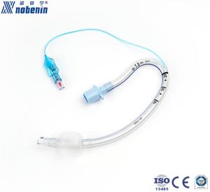 China Disposable Curved Reinforced Endotracheal Tube Smooth Tip With Balloon wholesale