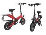 Brushless Motor 350w Folding Motorized Bicycle 12 Inch Lithium Battery Power