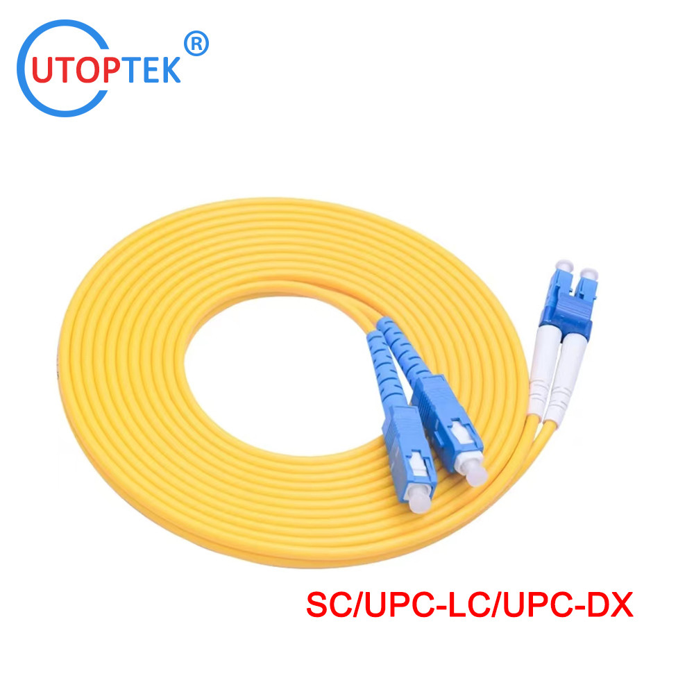 Simplex SC/FC/ST/LC fiber patch cord 0.9/2.0/3.0mm UPC/APC LSZH1m/2m/3m/5m/10m/50m patch cord cable customized