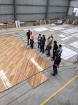 Golden yellow wooden grain marble natural marble tile and slab