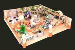 5 X 6m Indoor Naughty Fort Children Playground Polypropylene Safe Adult Indoor