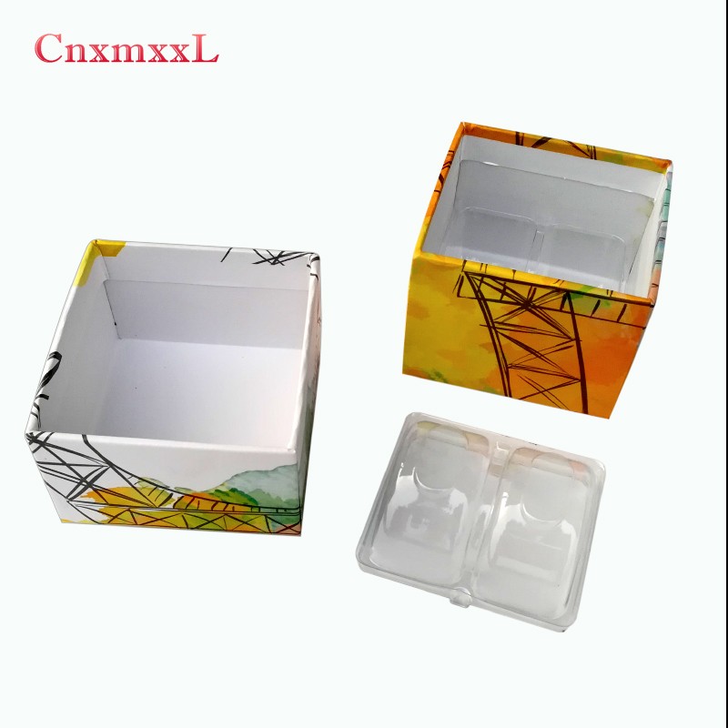 Macaron Packaging Cake Snack Heaven And Earth Cover Gift Cardboard Box Empty