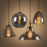 Vintage Glass Pendant Light Fixtures For Kitchen Dining room Decoration (WH-GP