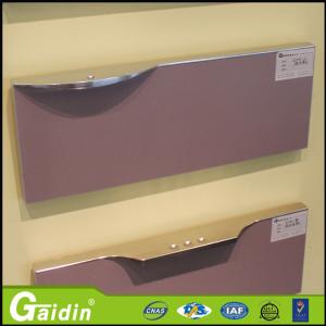 China wardrobe kitchen accessories dresser powder coated aluminum furniture handle wholesale