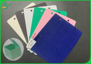 China 2 - 3 Layer E F Flute Color Corrugated Cardboard For Gift Packing Box wholesale