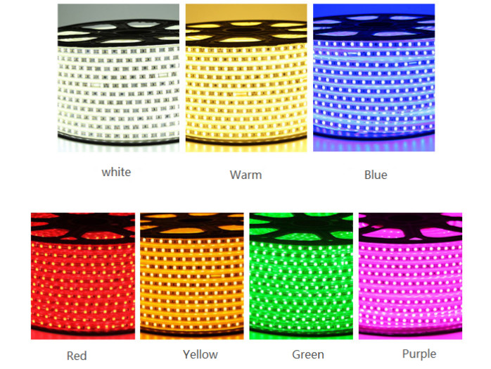 SMD3014 IP65 Flex Led Strip Light 100m/ Roll Outdoor Landscape Decoration