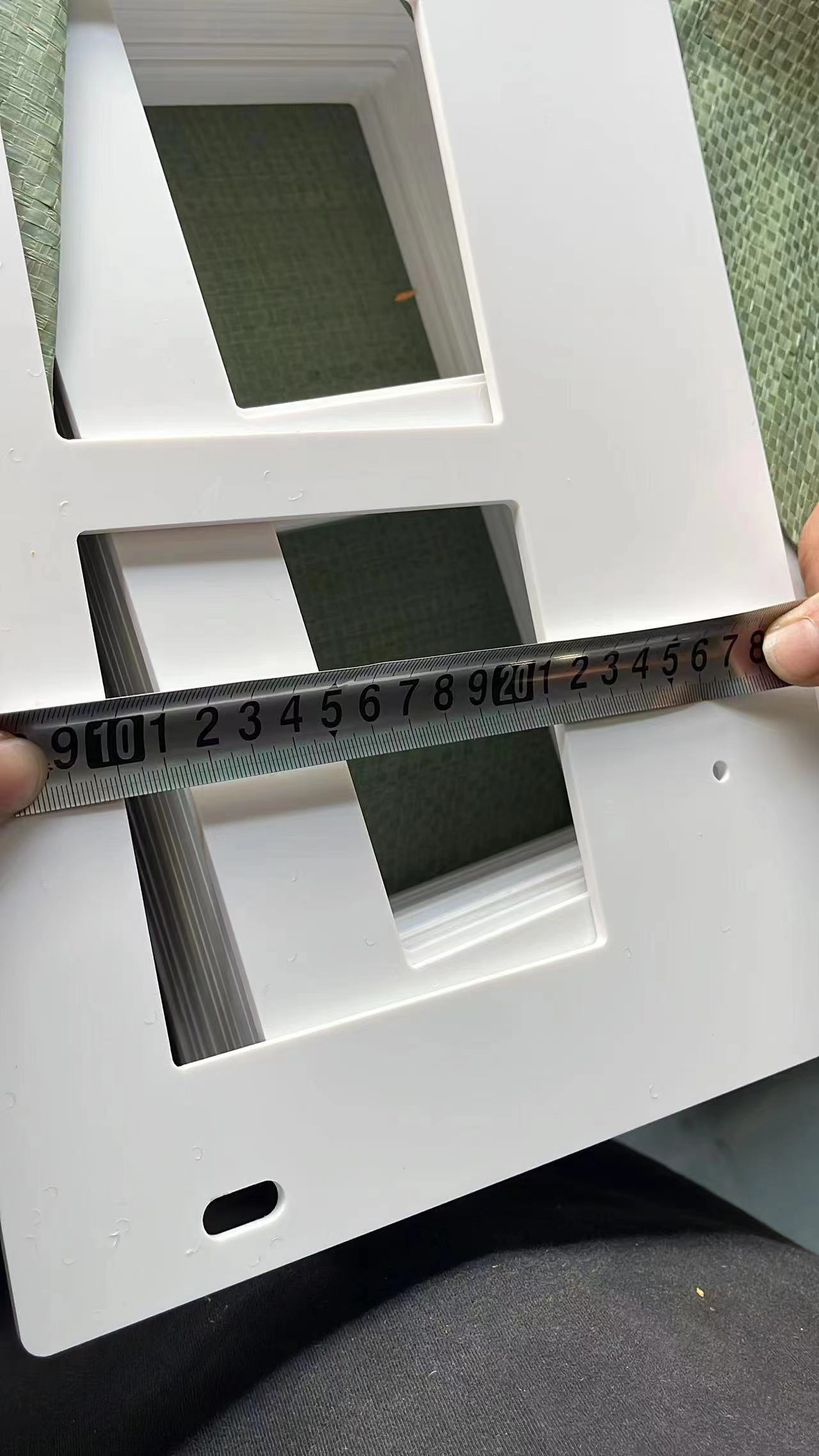 ABS PP Acrylic Cnc Machining Components With Environmental Material One Stop Service