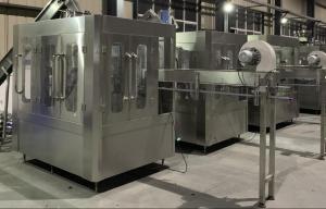 China Automatic Carbonated Water Filling Machine , Soft Drink Bottling Machine wholesale