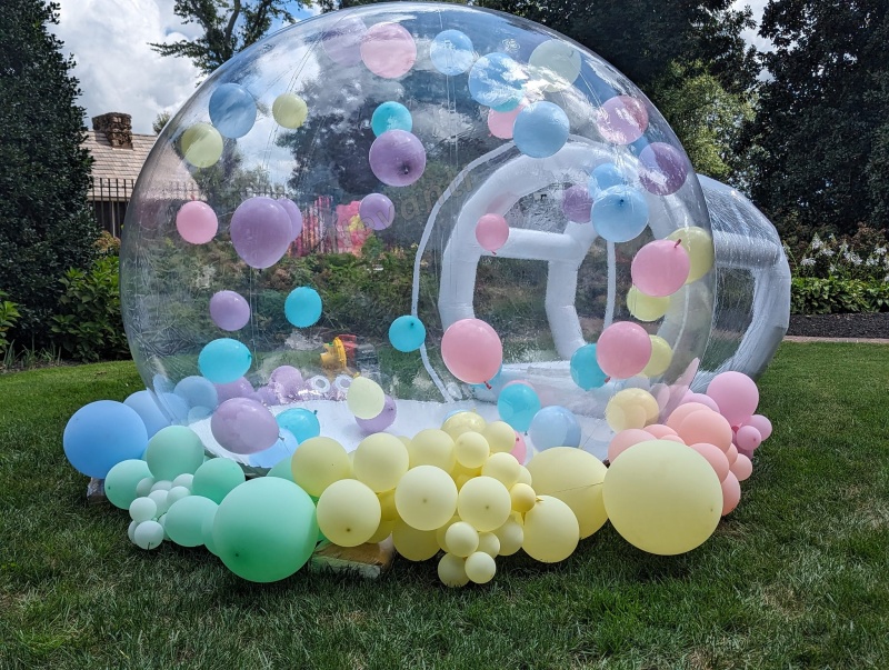 Outdoor Entertainment Customized Bubble Inflatable Balloon House for Party Glamping