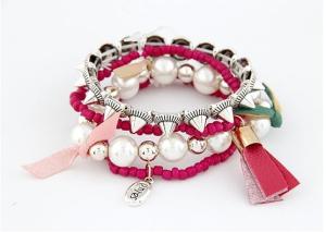 China Mulit layer beaded bracelet wholesale