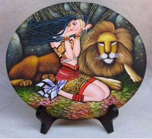 China Sublimation Large round Photo Slate wholesale