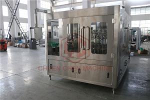 China Atmospheric Pressure Glass Bottle Filling Machine 500ML Juice Bottling Equipment wholesale