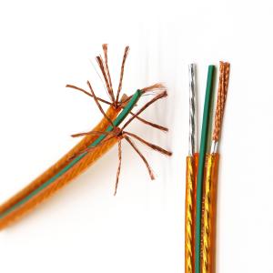 China Flat Shielded Speaker Cable Audio Home Theater Copper Wire 18 Awg 21 Awg Speaker Cable wholesale