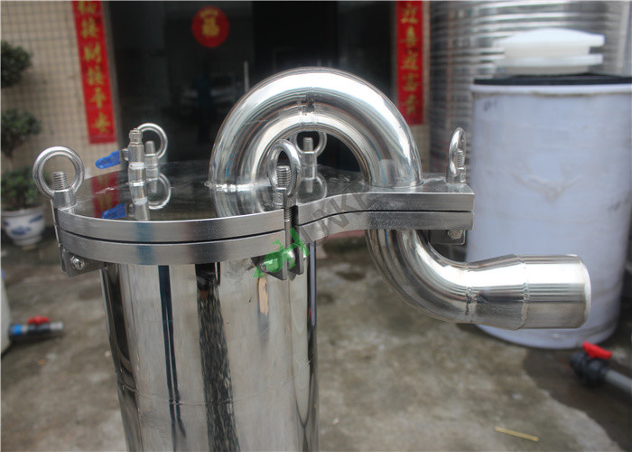 SS304 / SS316 Bag Filter Housing For RO Machine Customized Size