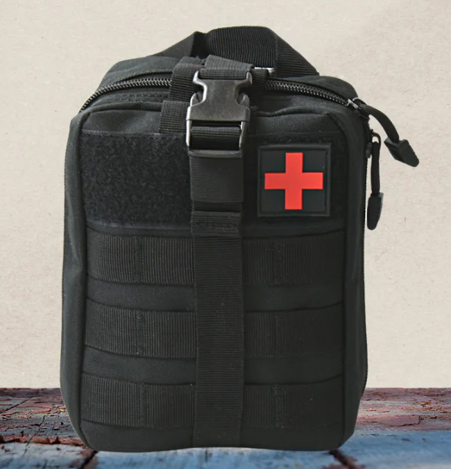 600D Oxford Medical Emergency Bag Outdoor First Aid Kit Combat Individual Tactical Bag