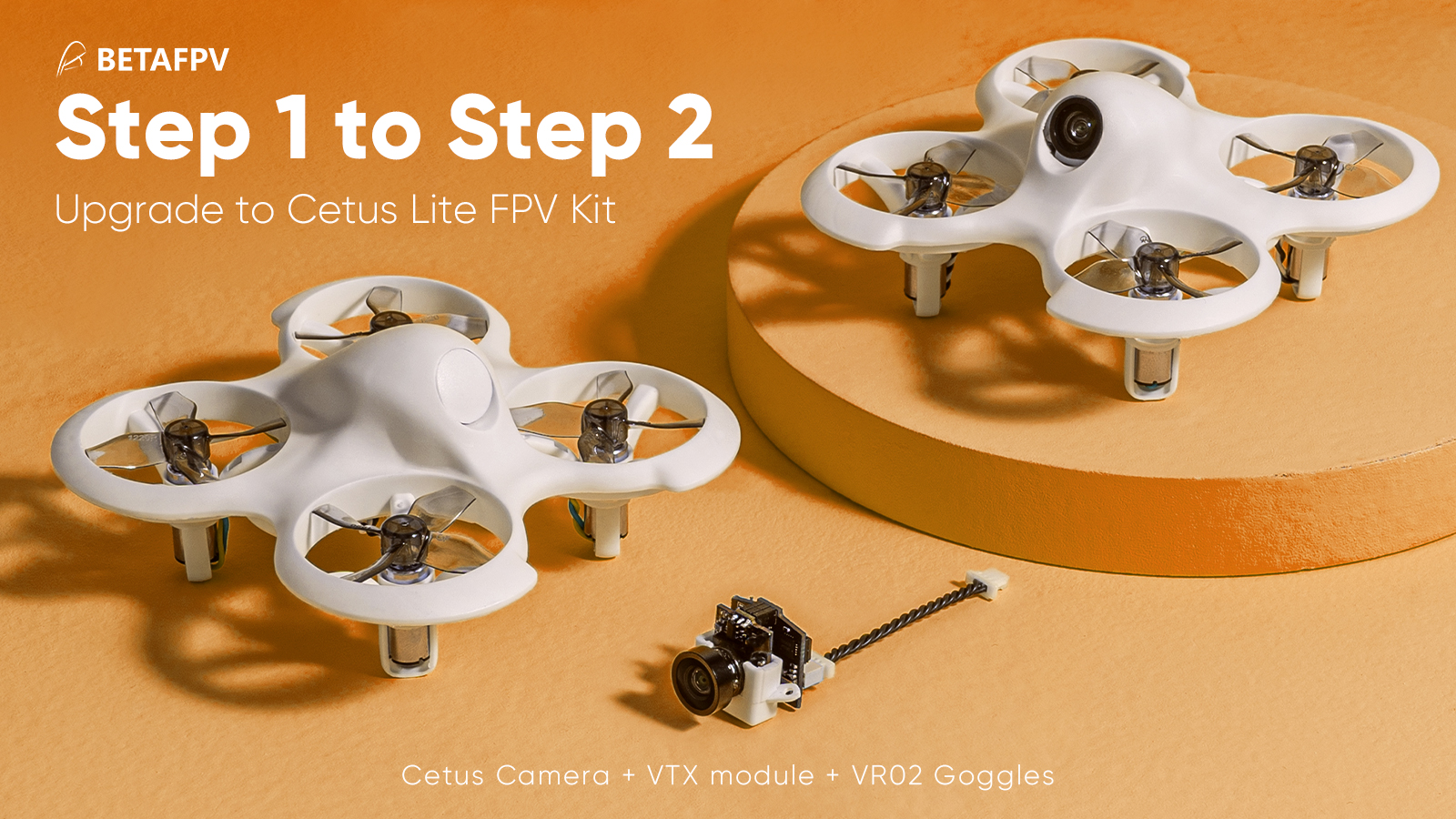 LiteRadio 3 ELRS Transmitter and VR03 Goggles for Exciting FPV Racing Experience in Betafpv Cetus X RTF FPV Kit