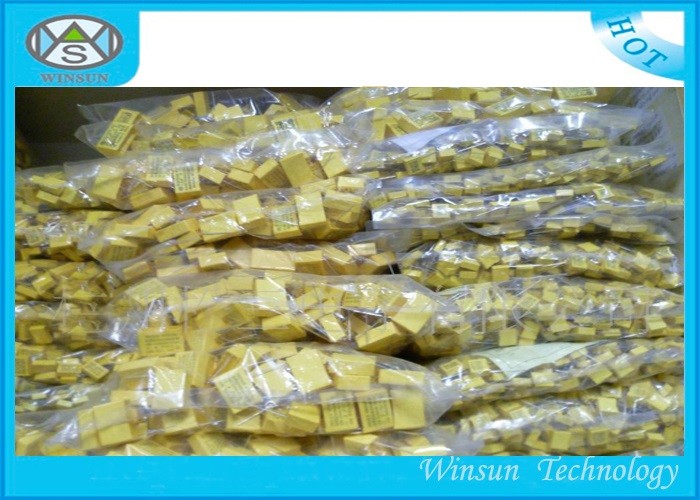 Yellow Metallized X2 Safety Capacitor For LED Lighting , Plastic Film Capacitor